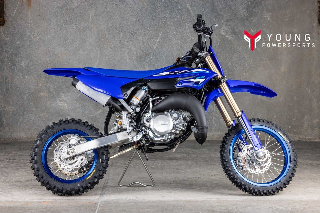 オフロードバイク用青ホイール　yz65 2026-Yamaha-YZ65-Team-Yamaha-Blue-TA018139 - Young Powersports XL